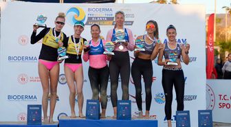 Uluslararası Bioderma Pro Beach Tour Alanya Grand Slam Şampiyonası sona erdi