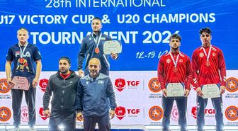 Uluslararası Zafer Kupası Güreş Turnuvası Antalya'da tamamlandı
