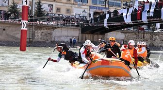 ÜNİLİG Türkiye Rafting Şampiyonası Bayburt'ta başladı