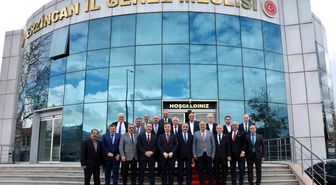 Vali Aydoğdu'dan İl Genel Meclisi'ne hayırlı olsun ziyareti