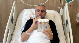 Van'da rahatsızlanan kalp hastası ambulans uçakla getirildiği Ankara'da tedavi edildi