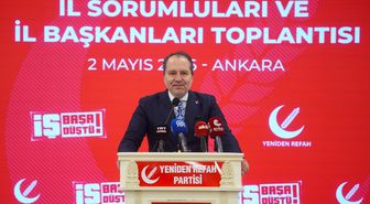 Yeniden Refah Partisi Genel Başkanı Erbakan, partisinin il başkanları toplantısında konuştu Açıklaması