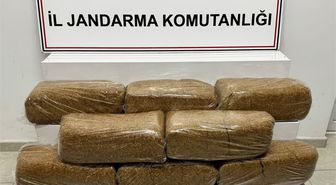 Yozgat'ta kaçak tütün operasyonunda 2 zanlı yakalandı