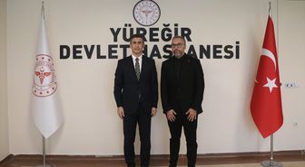 Yüreğir Kaymakamı Aksu'dan Yüreğir Devlet Hastanesine ziyaret