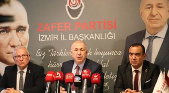 Zafer Partisi Genel Başkanı Özdağ, İzmir'de partisinin yeni il başkanlığı binasını açtı