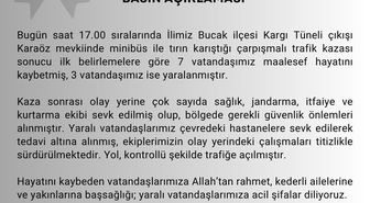 Burdur'da Minibüs ve Beton Mikseri Çarpıştı: 7 Kişi Hayatını Kaybetti