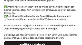 Bakan Işıkhan: Önemli hastalıkların tedavilerinde ihtiyaç duyulan belirli ilaçları geri ödeme listemize aldık
