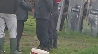 Çorum'da tapusuz arazideki ev ve hayvanların bulunduğu ahır mühürlendi