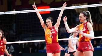 Galatasaray, futbol ve basketboldan sonra voleybolda da Avrupa'da kupa kazandı
