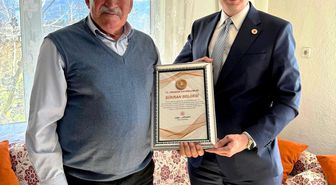 Hisarcık'ta gazilere Şükran Belgesi