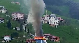 Ordu'da Ev Yangınında Büyük Hasar