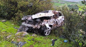 Takla atan otomobilin sürücüsü öldü