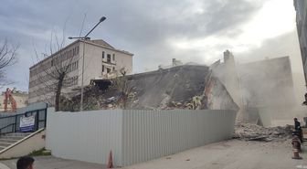 Tehlikeli bina yıkımına 160 bin lira ceza
