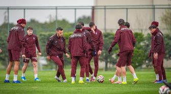 Trabzonspor, Corendon Alanyaspor maçı hazırlıklarına devam etti