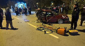 Antalya'da otomobiller çarpıştı: 1 ölü, 5 yaralı