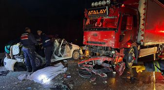 Isparta-Antalya karayolunda feci kaza: 1 ölü, 5 yaralı