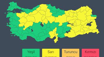 Bakanlıktan 'sağanak' ve 'kar' uyarısı