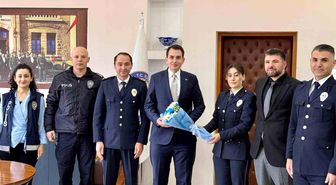 Hisarcık Kaymakamı Atam: 'Türk Polis Teşkilatı huzurumuzun ve güvenliğimizin teminatıdır'