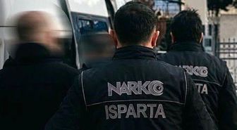 Isparta'da uyuşturucu operasyonunda 2 şüpheli tutuklandı