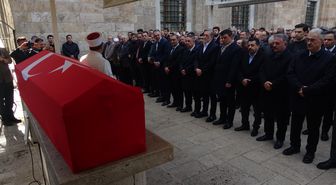 MHP'li Büyükataman'ın kayınpederi toprağa verildi
