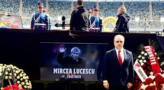 Ural Aküzüm, Mircea Lucescu'nun cenaze ve anma törenlerine katıldı