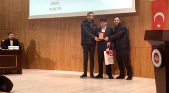 Yüksekovalı öğrenci ezan okuma yarışmasında bölge birincisi oldu