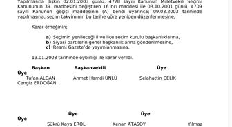 Hayati Yazıcı'dan 'Ara Seçim' Tartışmalarına Yanıt
