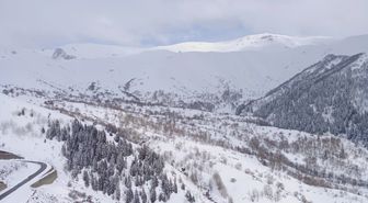 Doğu Karadeniz'in Yüksek Kesimleri Karla Kaplandı
