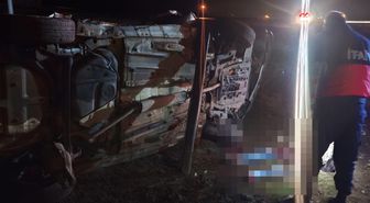 Iğdır'da Otomobil Şarampole Devrildi: 1 Ölü