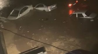 Osmaniye'de 2 kişinin öldüğü selin ilk anları cep telefonu kamerasında