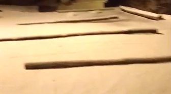 Karakoçan'da kar yağışı etkili oldu