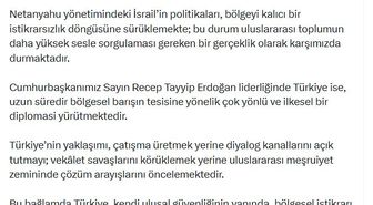 Efkan Ala'dan Netanyahu'ya sert tepki: 'Soykırımcı ve katliamcı politikalarını perdelemeye çalışıyor'