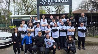 Beşiktaş, kafe çalışanı özel bireyleri ağırladı