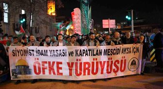 Gaziantep'te Filistin'e destek yürüyüşü düzenlendi
