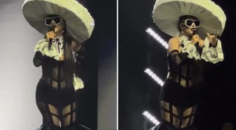 Hande Yener'in sahne kostümü geceye damga vurdu