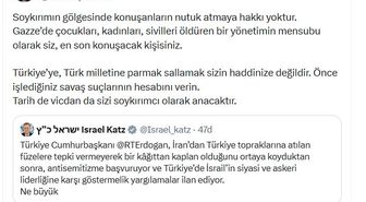 Mansur Yavaş'tan İsrail Savunma Bakanı'na Sert Yanıt