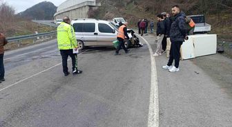 Ordu'da trafik kazası: 2 yaralı