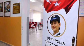 Şehit polis Şeyda Yılmaz'ın adı kütüphanede yaşatılacak