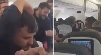 İstanbul-Van seferini yapan uçak zorlu hava şartlarına rağmen başarıyla indi