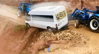 Siirt'te şiddetli yağış hayatı olumsuz etkiledi