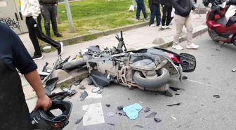 Sultangazi'de yasağı dinlemeyip dönmeye çalıştı, motosikletliye böyle çarptı