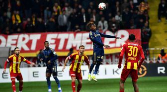 Trendyol Süper Lig: Kayserispor: 0 Fenerbahçe: 1 (İlk yarı)