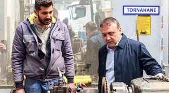 Vali Sözer Gülümbe Şantiyesi'nde incelemelerde bulundu