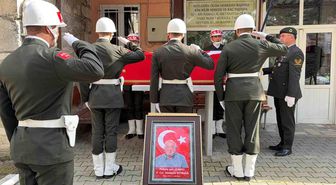 Afyonkarahisar'da Kıbrıs Gazisi son yolculuğuna uğurlandı