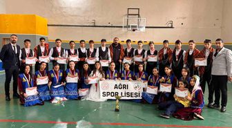 Ağrı Spor Lisesi bölge şampiyonu oldu