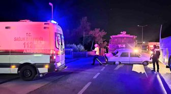 Bodrum'da TOMA, otomobile çarptı