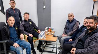 Emniyet Müdürü Çağlar esnafla buluştu
