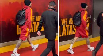 Galatasaray'ın yıldız ismi maçın bitiminin hemen ardından stattan tek başına ayrıldı