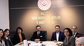 İl Müdürü İlhan personelle kahvaltıda buluştu
