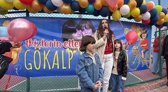 Kampanyası tamamlanan DMD'li Gökalp için bir araya gelip, gökyüzüne balon bıraktılar